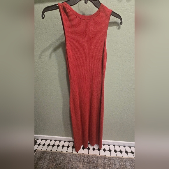 Uniqlo Cotton Blend Knit Sleeveless Dress SOLD OUT - Picture 3 of 6